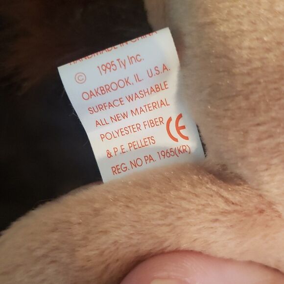 Vintage 1995 Ty Beanie Baby DERBY the Horse - Picture 7 of 8